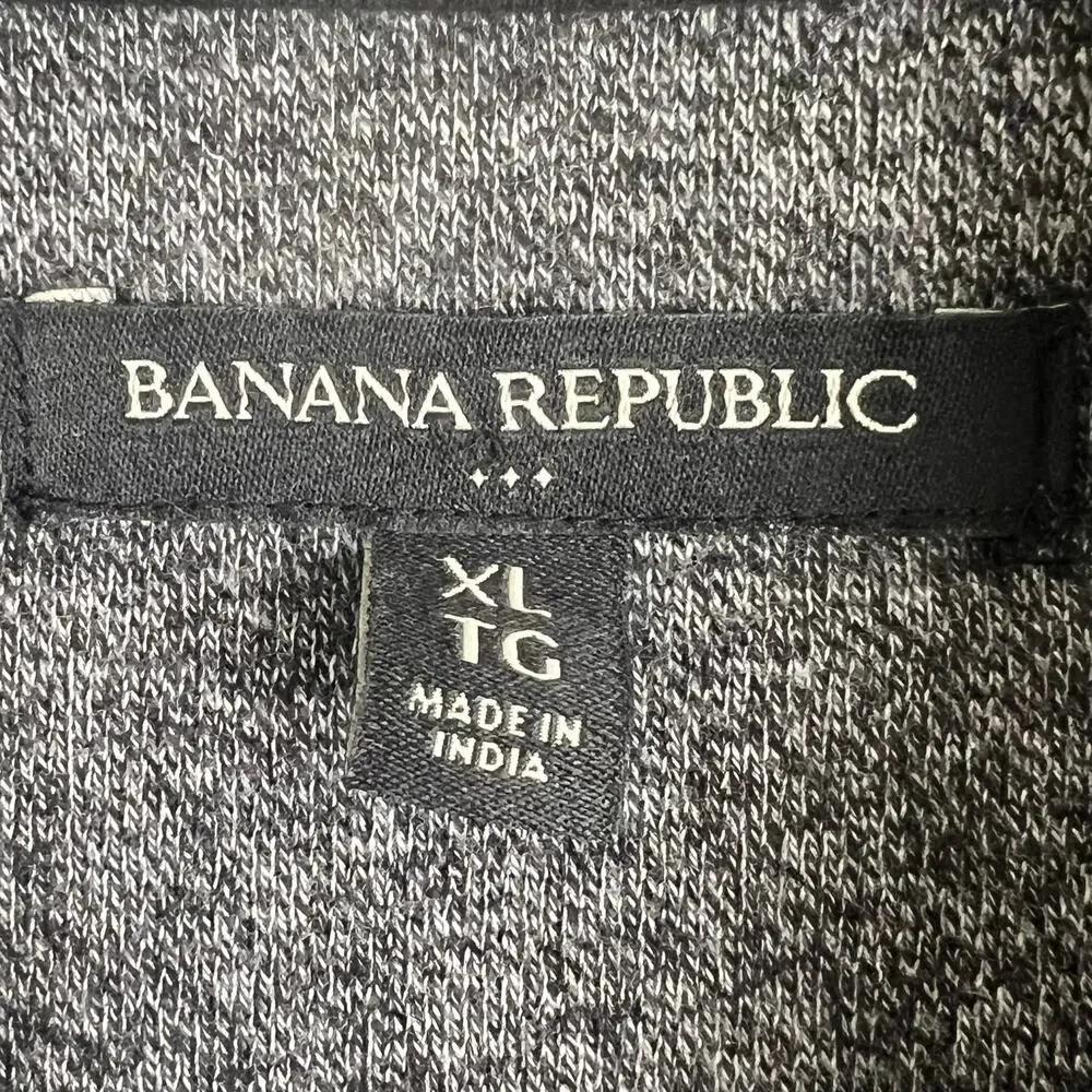 Banana republic lightweight jacket men’s XL full zip sweatshirt type mock collar